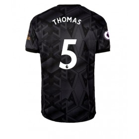 Herren Fußballbekleidung Arsenal Thomas Partey #5 Auswärtstrikot 2022-23 Kurzarm